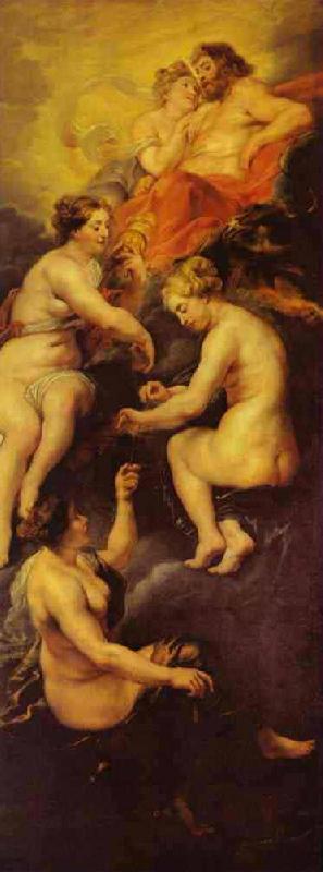 Peter Paul Rubens The Destiny of Marie de Medici oil painting image